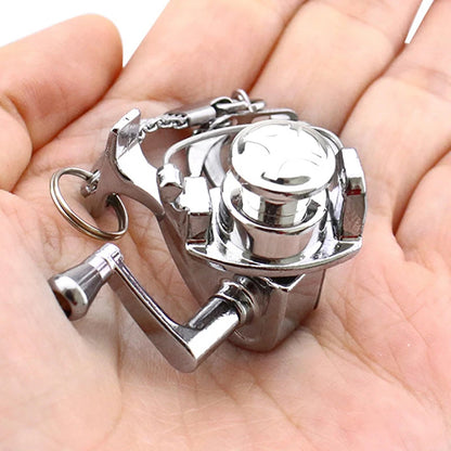 Fishing Reel Keychain